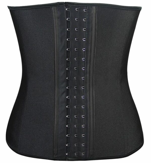 1 Shapewear Short Control + 1 Cincher Anti-allergic latex L-Black