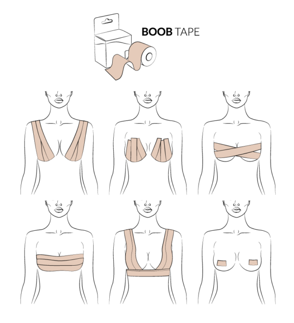 Breast Lift Tape: The Best Way to Go Braless