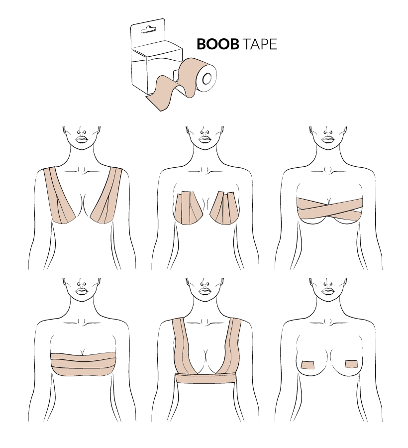 Fashion Forms Women's Tape It Your Way Breast Tape