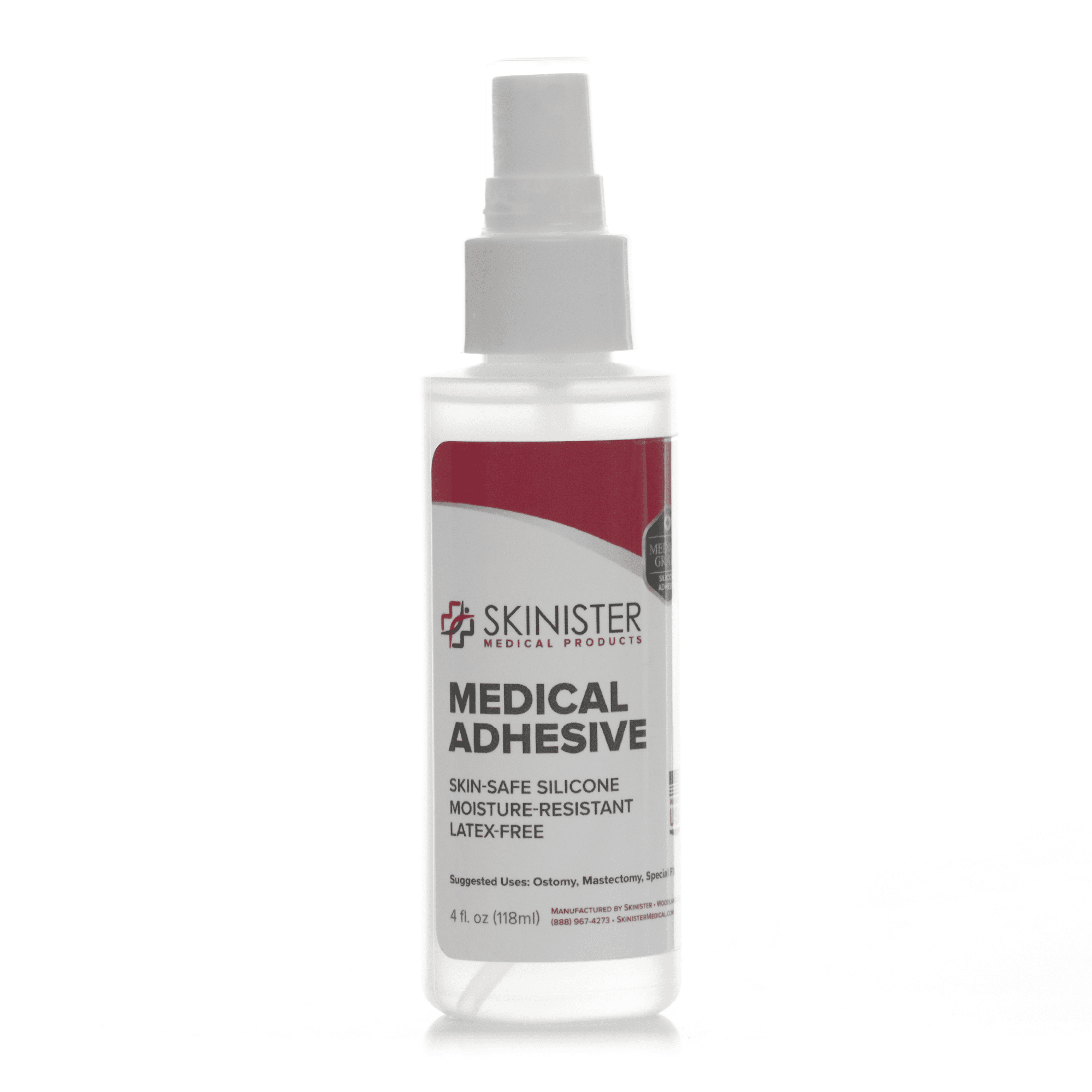 Skinister Prosthetic Medical Adhesive (1oz) and Remover (2oz